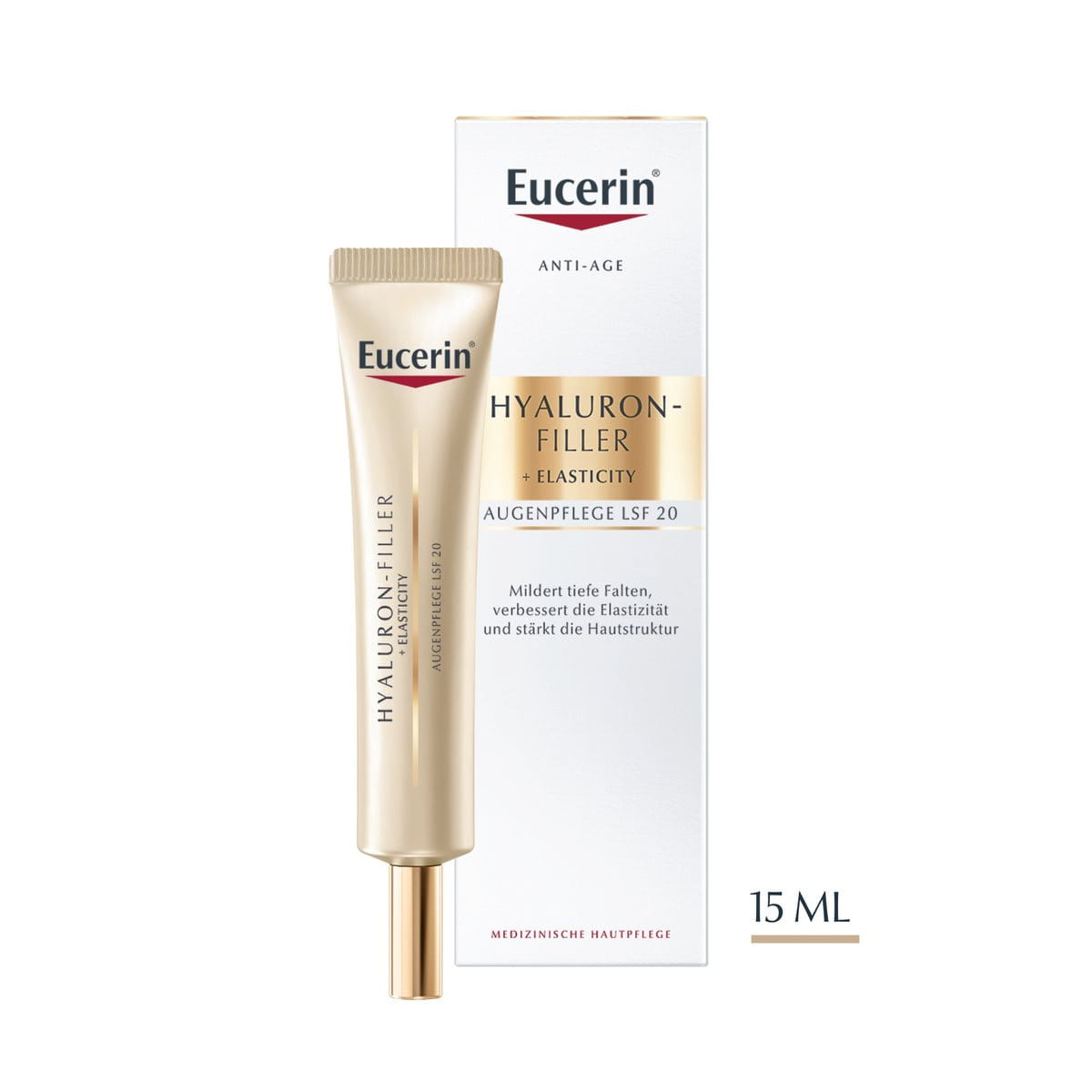 Eucerin Hyaluron-Filler + Elasticity Krem pod oczy SPF 20